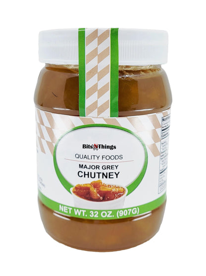 Bits N Things Mango Major Grey Chutney 32 oz. - Pack of 1