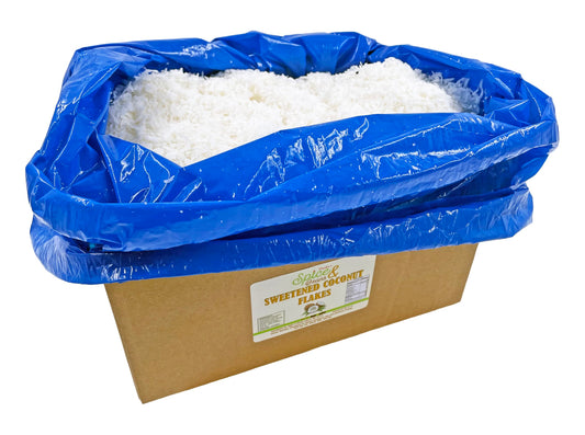Dasher's Spice & Beans Premium Coconut Flakes | Sweetened | Packed in the USA | (10 lb.)