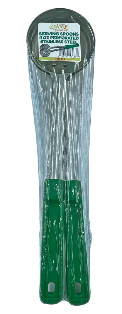 Stainless Steel Portion Control Serving Spoon - Pack of 2