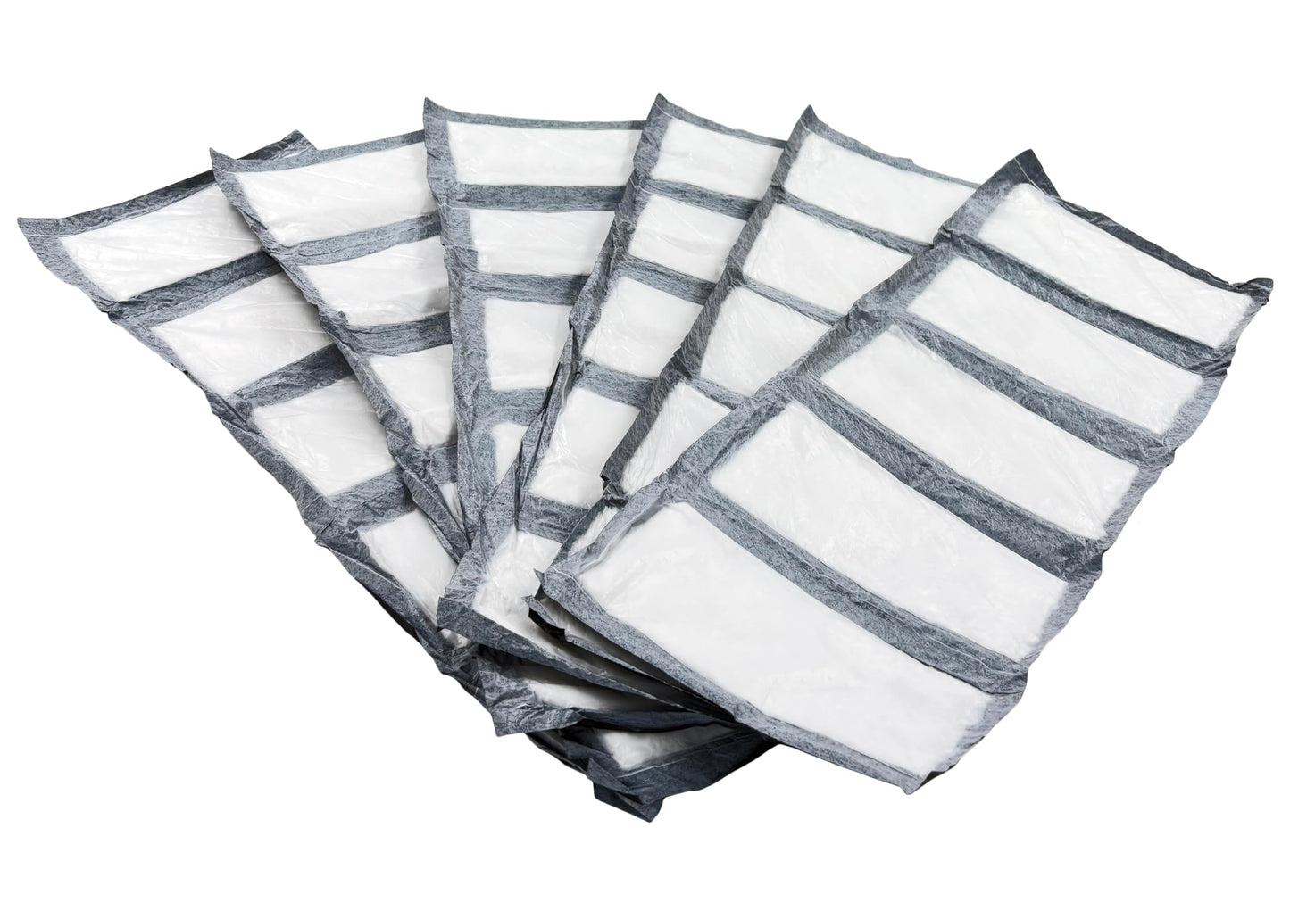 Bits N Things Absorbent Pads | Disposable Standard Supermarket Meat Poultry Frozen Food Pad | 4 x 7 | 40 gram | Pack of 150 (Black)