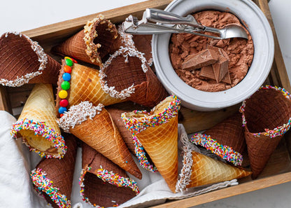 Waffle Cone Mix By Dasher's Spice & Beans | Made in America | 5 lb