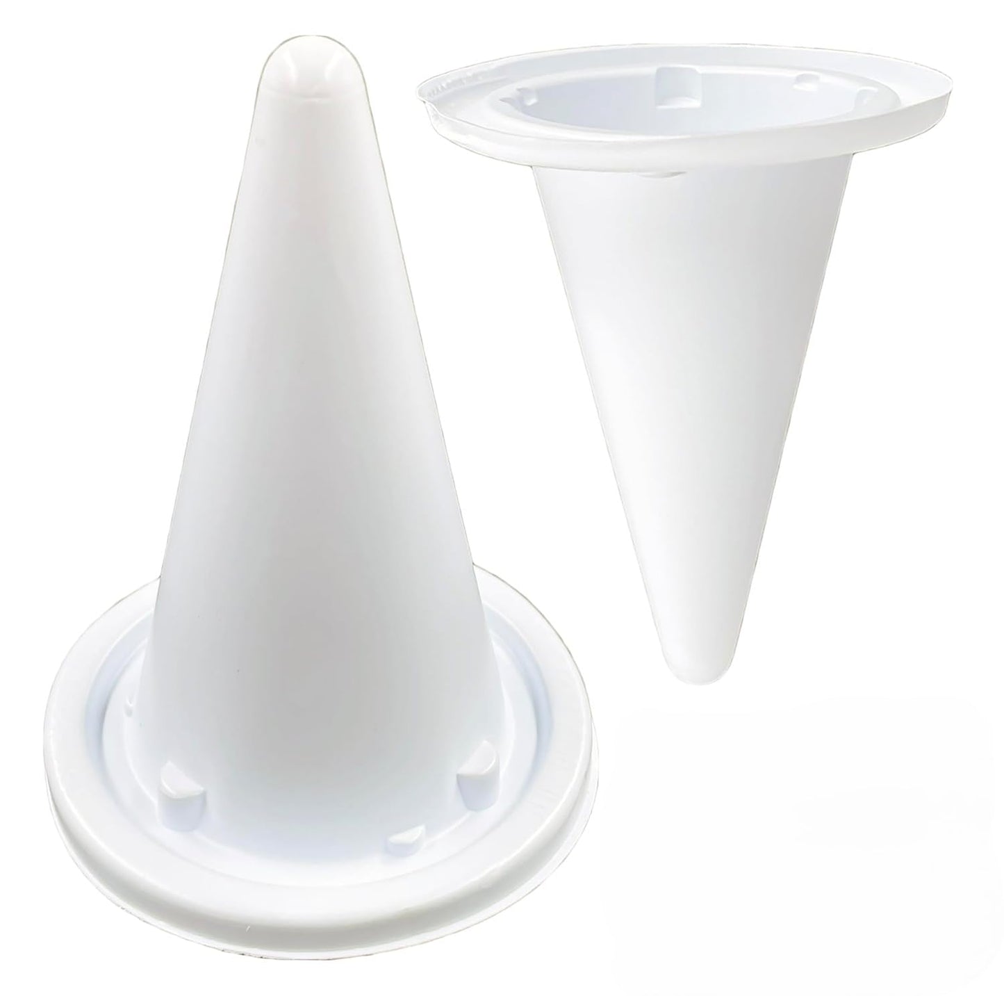 Disposable Ice Cream Cone Drip Catcher Sleeve - 70ct - Large Pointed Cone 4-7oz