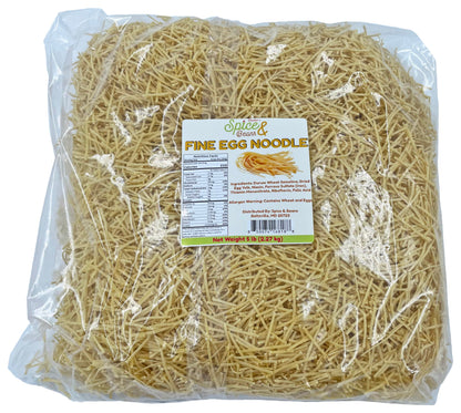 Pasta Noodles by Dasher's Spice & Beans | 100% Durum Semolina Flour |