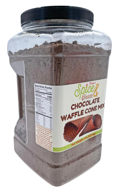 Waffle Cone Mix By Dasher's Spice & Beans | Made in America | 5 lb