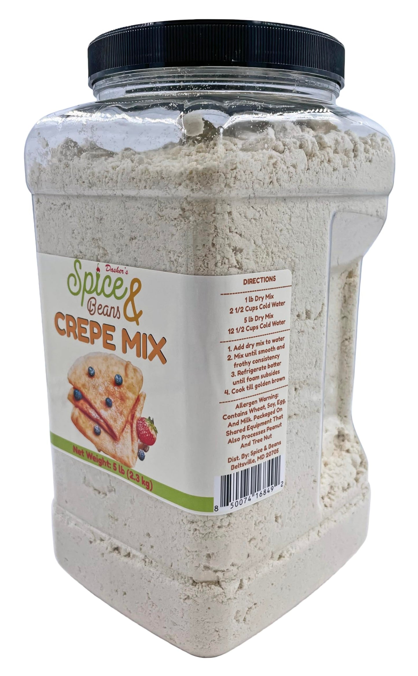 Mix By Dasher's Spice & Beans | Light and Fluffy | 5 lb