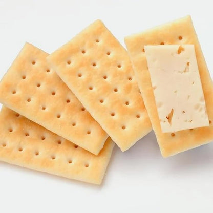 Wafer Crackers | Two Crackers per Pouch | Soup & Salad | Kosher & Made In America | Bits N Things | Pack of 50