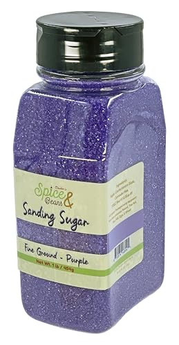 Dasher's Spice & Beans Sanding Sugar | 1 lb Container | Made in USA |