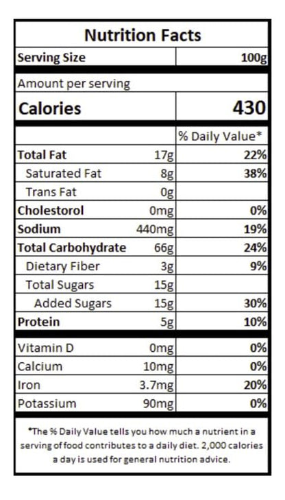 Dasher's Spice & Beans Ice Cream Topping & Cake Decoration |