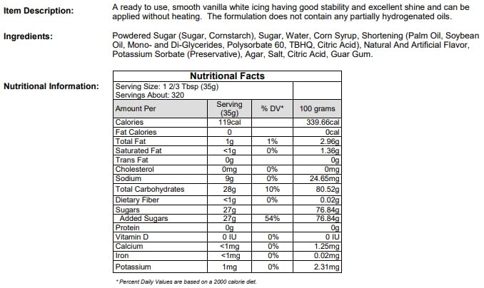 Bits N Things Icing Combo 2 oz. Packets | Chocolate, Vanilla, & Caramel | Gluten-Free & Kosher | Made in America | Dessert Topping & Decoration | 18 Count (6 Each)