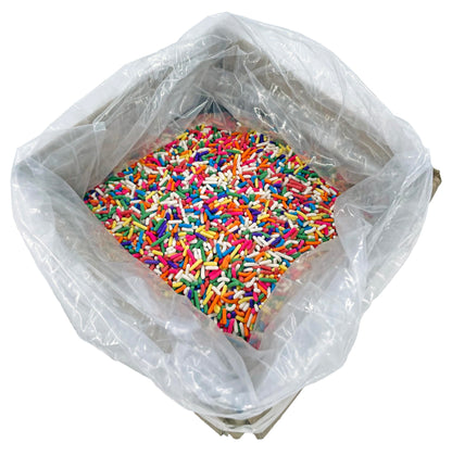 Bits N Things Rainbow Sprinkles | Bulk Pack | Kosher | 5 lb