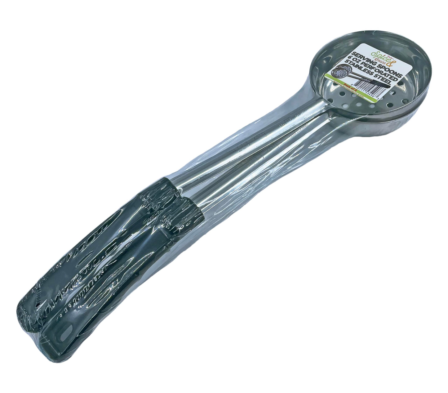 Stainless Steel Portion Control Serving Spoon - Pack of 2