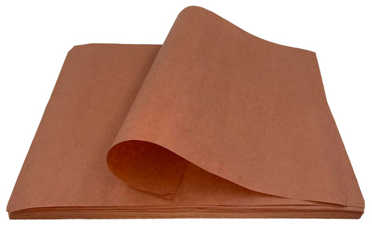 Bits N Things 9" x 12" Steak Paper Sheets | Butcher Paper | Wax Coated | Made in America | Pack of 500 (Peach)