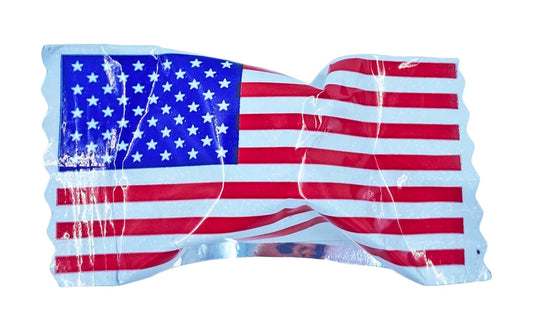 Bits N Things Thank You Buttermints, Individually Wrapped Soft Mint Candies - Pack of 100 (American Flag)