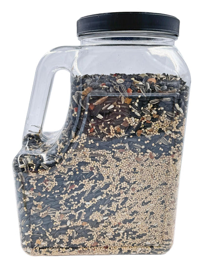 Bits N Things Wild Bird Food | Made in USA & All Season | (5.5 lbs., Fruit and Nut Mix)