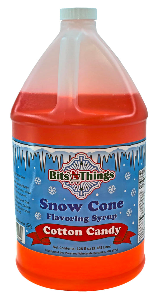 Bits N Things Flavoring Syrup | Gluten-Free | Snow Cone and Snowball |