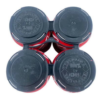 Bits N Things Snap Off Reusable Beer Can Holder/Carrier Pack | 100% Recycled Plastic | 12 oz. or 16 oz. Can | USA Made | Brewery Homebrewing Beverage Canner - Pack of 20 (Four Can)