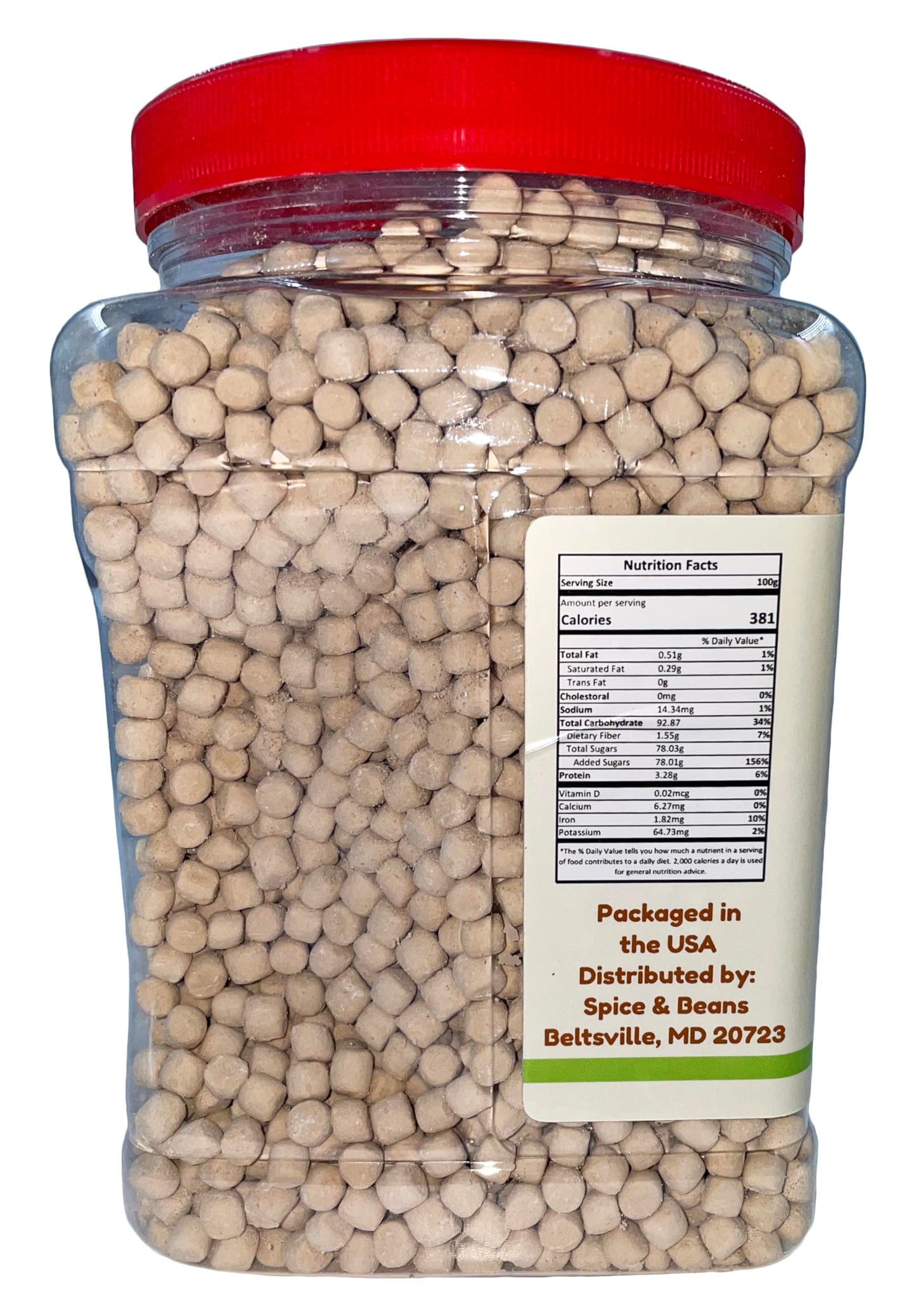 Dasher's Spice & Beans Mini Dehydrated Marshmallows | Ice Cream Topping & Cake Decoration |