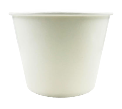 Bits N Things White Paper Ice Bucket | Disposable | 5 lb. Capacity | 20 Count