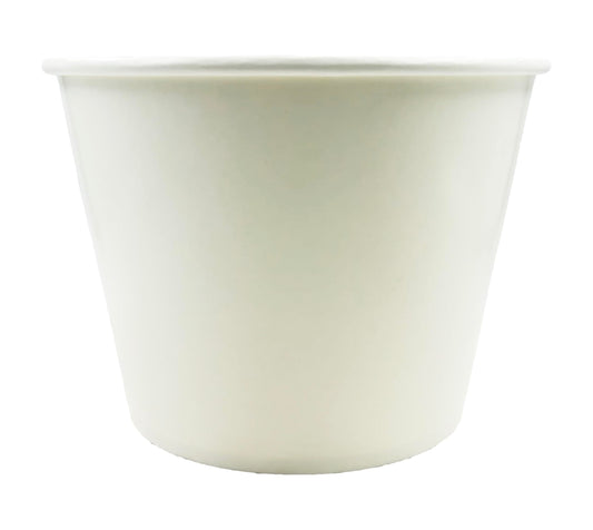 Bits N Things White Paper Ice Bucket | Disposable | 5 lb. Capacity | 20 Count