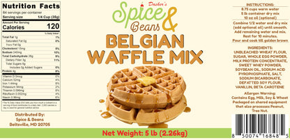 Mix By Dasher's Spice & Beans | Light and Fluffy | 5 lb