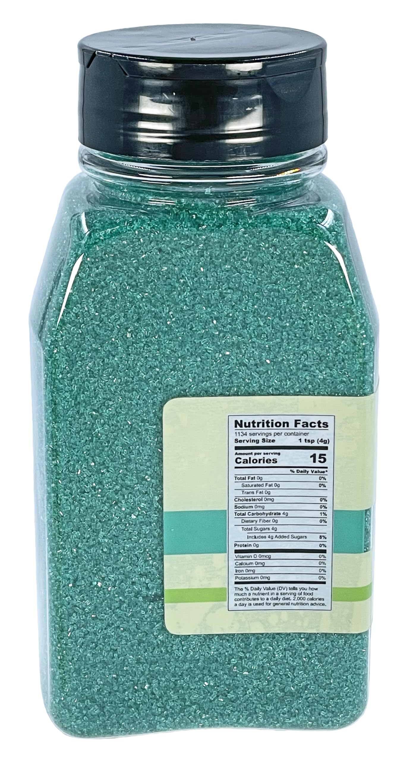 Dasher's Spice & Beans Sanding Sugar | 1 lb Container | Made in USA |