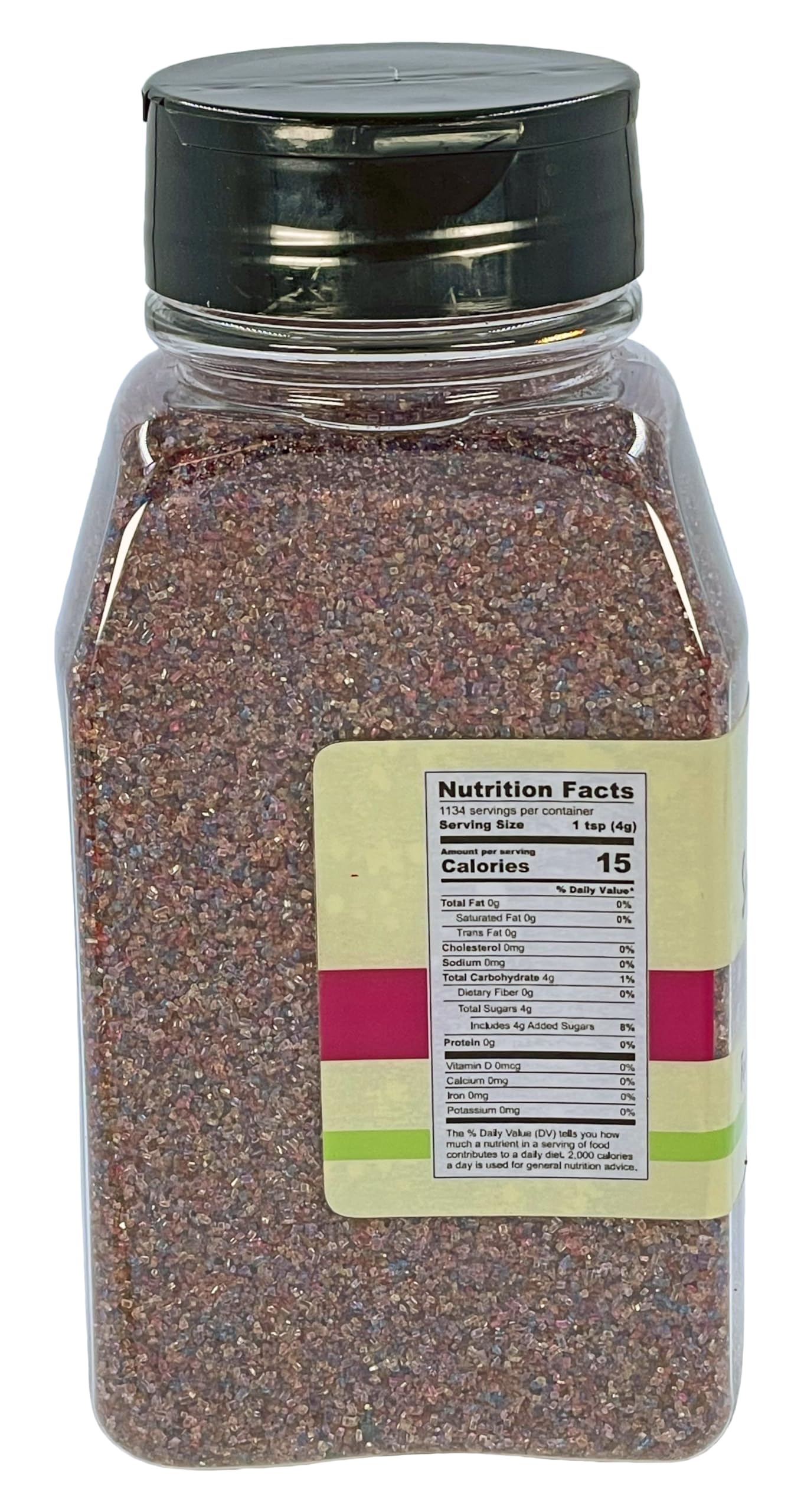 Dasher's Spice & Beans Sanding Sugar | 1 lb Container | Made in USA |