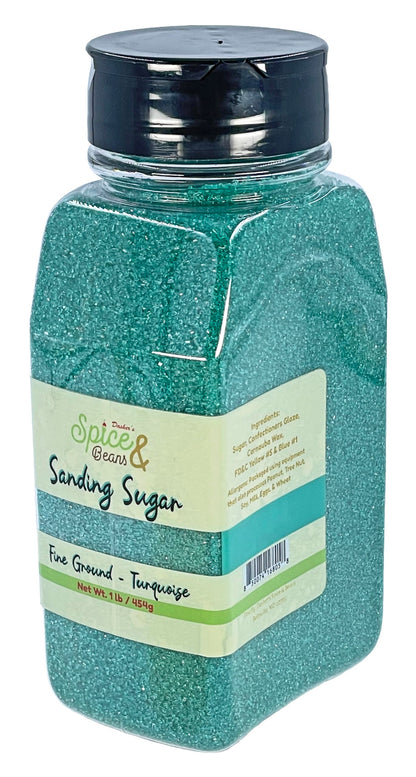 Dasher's Spice & Beans Sanding Sugar | 1 lb Container | Made in USA |