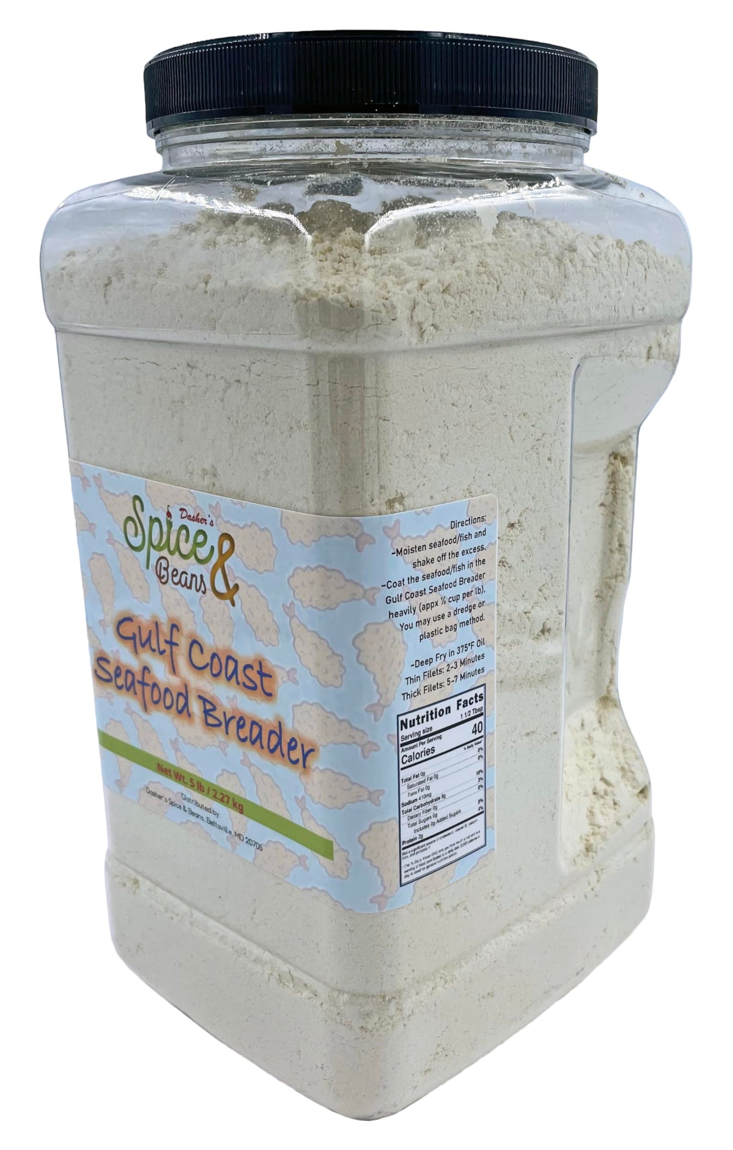 Gulf Coast | By Dasher's Spice & Beans | 5 lb