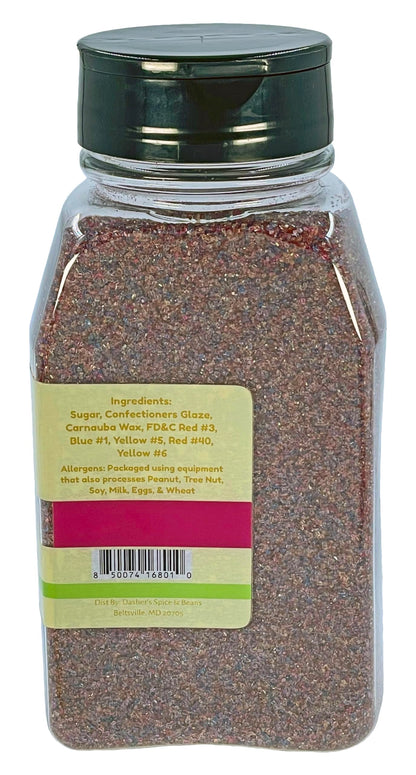 Dasher's Spice & Beans Sanding Sugar | 1 lb Container | Made in USA |