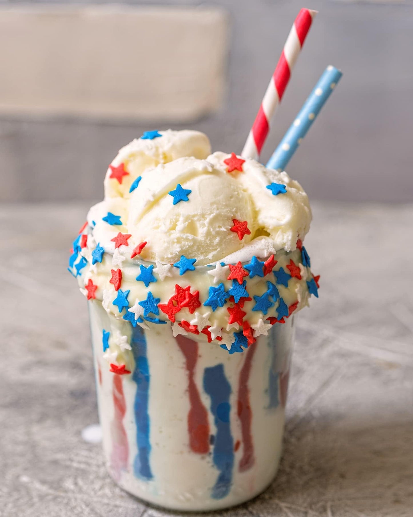 Bits N Things Sprinkles | Bulk Pack | Kosher | 5 lb (Patriotic Star)
