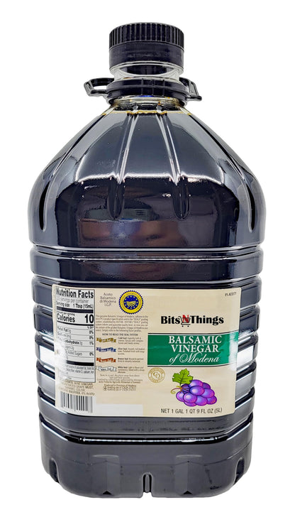 Balsamic Vinegar of Modena | Bits N Things | 169 Oz. (5L) Resealable Bottle