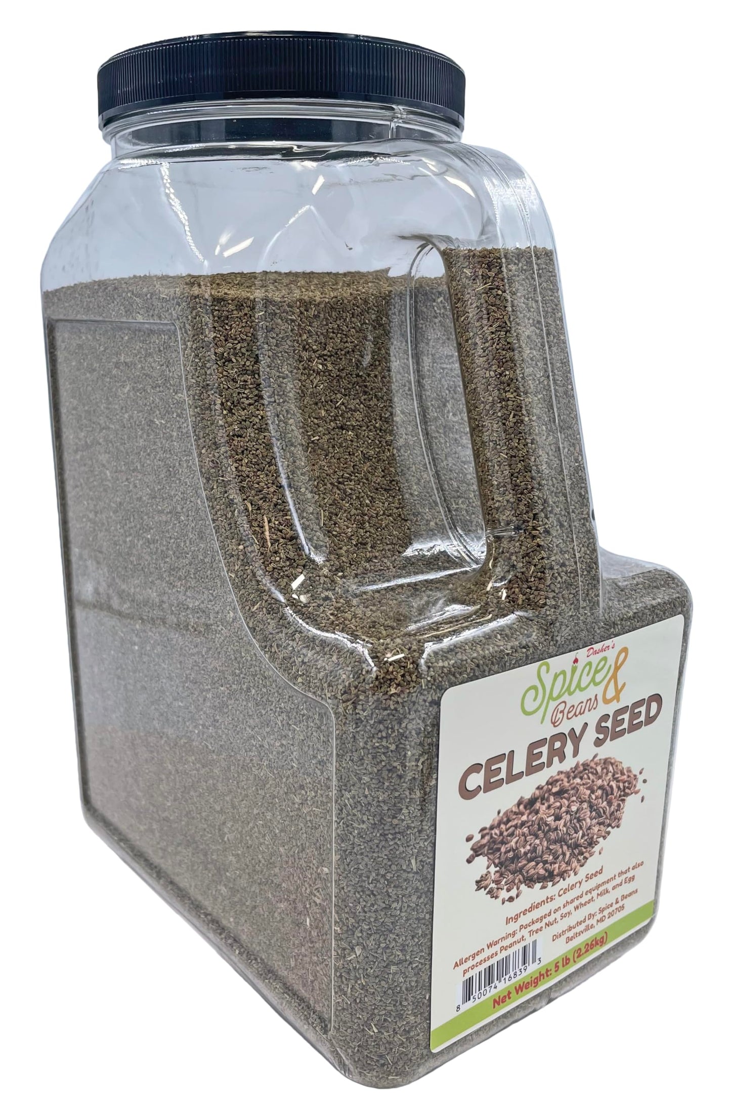 Dasher's Spice & Beans Celery Seed | Vegan & Vegetarian | 5 lb