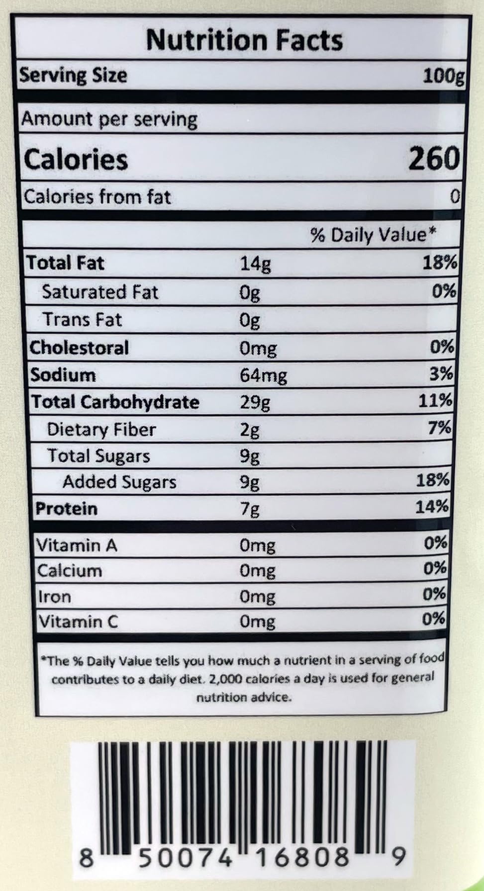 Dasher's Spice & Beans - Ice Cream Topping & Cake Decoration